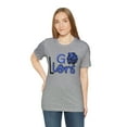 thumbnail image 5 of Unisex Jersey Short Sleeve Tee Go Lions Blue Tshirt, 5 of 12
