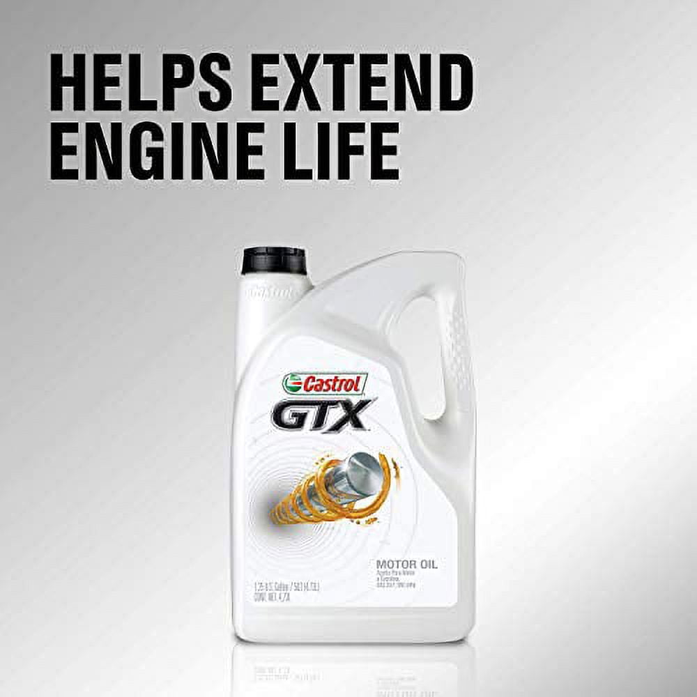 Castrol 06147 GTX 20W-50 Conventional Motor Oil - 1 Quart, (Pack of 6)