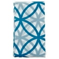Teal and Blue PEVA Shower Curtain, 70" x 72", Mainstays Hadley