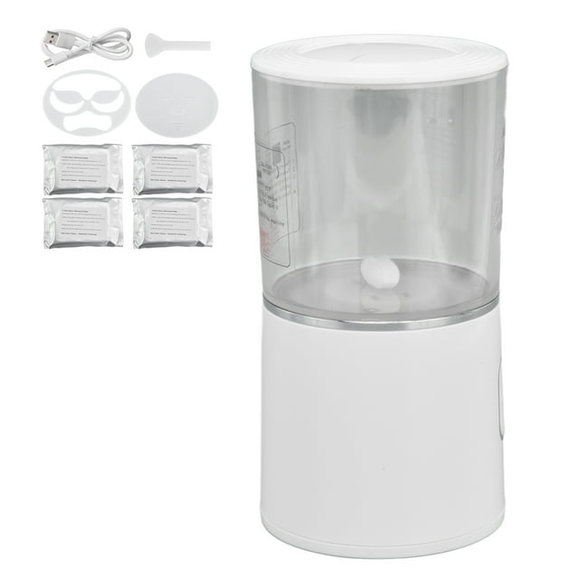 Máquina De Fabricantes De Mascarillas, Ingredientes Naturales De La Máscara De Máscara Blanca Apagado De Máscara Facial Máquina De Bricolaje Saludable Con Moho De Máscara