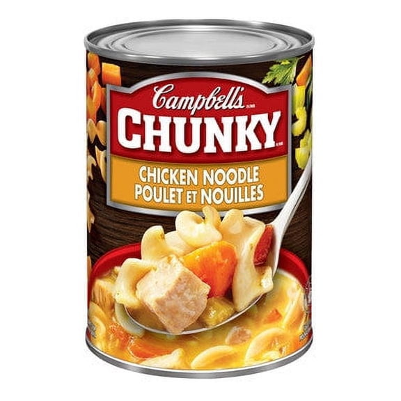 Campbell's Chunky Chicken Noodle Soup, 540ml/18.25 oz