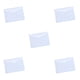 thumbnail image 1 of Kearding 10 piezas Práctico organizador de carpetas a prueba de agua para organización Almacenamiento portátil transparente blanco lechoso 18 Type2 NO2, 1 of 6