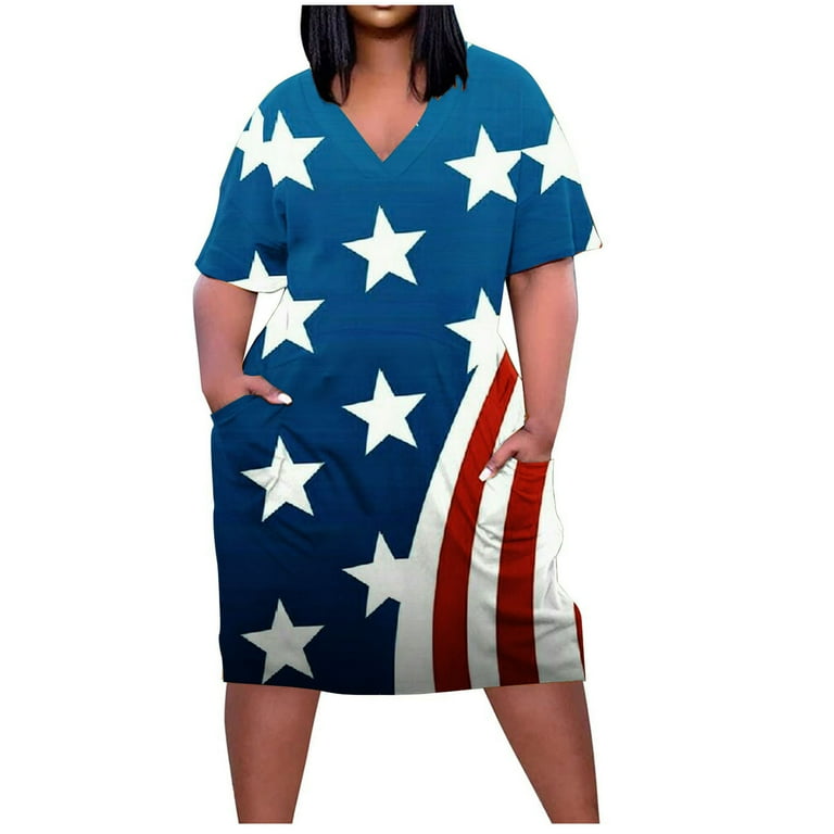 Patriotic plus size clothing hotsell