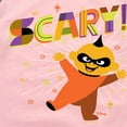 thumbnail image 3 of Disney - The Incredibles Halloween - Scary Jack Jack - Toddler & Youth Girls Raglan Graphic T-Shirt, 3 of 5