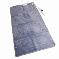 thumbnail image 3 of Flannel Electric Blanket 60s Fast Heating Free Adjustment Intelligent Timing Soft Electric Throw Blanket for Home Office Blue EU Plug 220V, 3 of 4
