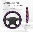 thumbnail image 3 of Balery Neon Futuristic Dragon Fundas elásticas antideslizantes para volante, funda protectora universal para hombre y mujer, 15 pulgadas, accesorios para coche., 3 of 6