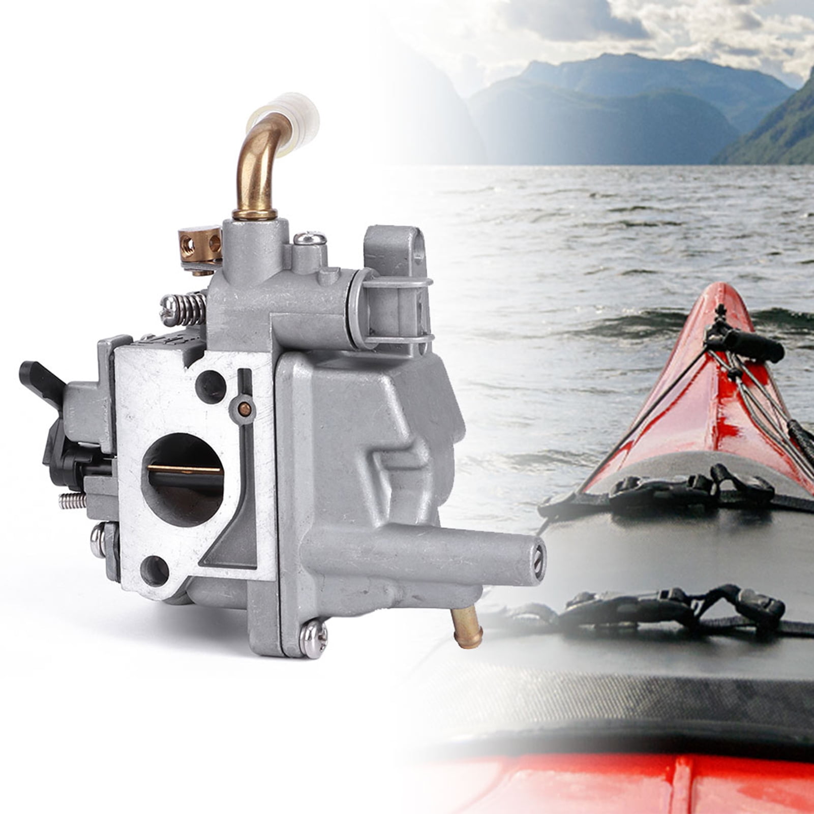 Details about   69M-14301-00 Aluminium Alloy Canoe Kayak 4 Stroke Outboard Engine Carburetor New 