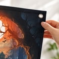 thumbnail image 5 of Halloween Banner Spooky Ghost Pumpkin Print 1 Piece Indoor Outdoor Halloween Party Decorations for Home Photography Backdrop Themed Gathering Display, 5 of 9