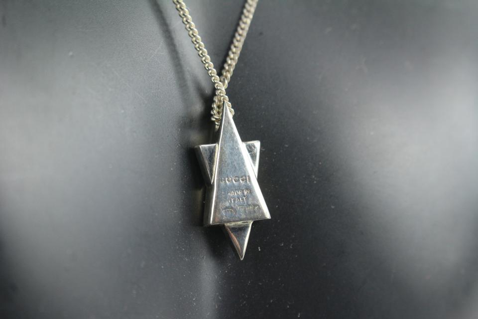 Gucci 925 Silver Star of David Jewish 