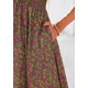 thumbnail image 5 of Vestido PRETTYGARDEN 2025 Verano Floral Maxi XL con Escote en V, 5 of 8