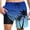 Blue, variant on Kcolen Mens Swim Trunks 7 Inch 3xl Gradient Stretch Men Swim Shorts Light Swimsuit for Men Compression Liner Summer Beach Bathing Suit Beach Board Shorts