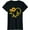 Black-1417, variant on Tshirt for Women Sunflower Heart Christian Faith Graphics Flower Gift Casual Short Sleeve Tops Black X-Large