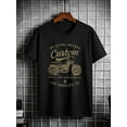 thumbnail image 3 of Men's 100% Cotton Vintage Motorcycle Graphic T-Shirt - Soft & Comfortable Short Sleeve Crew Neck Tee with "Original Motorcycles" Print, Perfect for Casual Wear & Outdoor Activities, 3 of 6