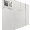 thumbnail image 5 of Acoustic Panels 12 Pack 11.8"x11.8", Self-Adhesive Polyester Fiber Sound Absorbing Wall Tiles, 5 Colors, 5 of 6