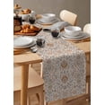 thumbnail image 6 of Boanket Vintage Boho Table Runner - 36 Inch Long, Kitchen Dining Table Runner Dresser Scarves, Retro Southwestern Ethnic Mexican Floral Farmhouse Home Decor for Coffee Table Wedding Party Banquet, 6 of 8