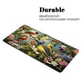 thumbnail image 4 of Group Of Colorful Birds Perched On Branches Decorative Signboard, Decorative Metal Plate with 4 Holes, 6x12inch Artistic Plate Frame, 4 of 4