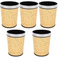 thumbnail image 6 of MLINS 5 Trash Can Vintage Decor Wastebasket Bin Outdoor Office, 6 of 8