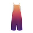 thumbnail image 4 of YDLCAFD Rompers For Women Summer Casual Sleeveless Straps Loose Jumpsuit Overall Shorts With Pockets XL, 4 of 5
