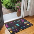thumbnail image 2 of Mystical Halloween Pattern Door Rugs,Washable Non Slip Door Mats Indoor,Decorative Door Mats,Entry Mat Indoor for Entrance,Bedroom,Kitchen,Bathroom,30"x17", 2 of 6