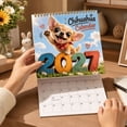 thumbnail image 2 of Chihuahua Calendar 2027, 12 Months Wall Calendar From Jan. 2027 - Dec. 2027, Cute Pet Dog Illustrations Hanging Calendar for Home & Office Decor, 2 of 7