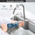thumbnail image 7 of Coolnut 2 Pack Faucet Dry Mat for Kitchen Sink, White Snowflakes Winter 14x5 Inch Faucet Drying Mat Absorbent Mat Fast Dry Mat for Kitchen, Bathroom, 7 of 7