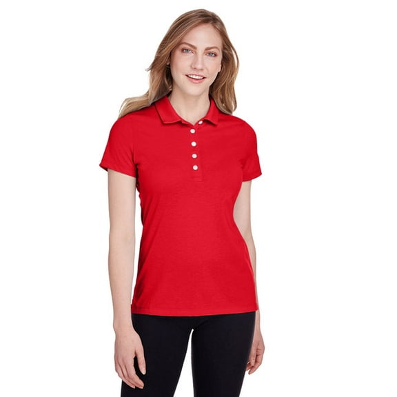 596921 Puma Golf Ladies' Fusion Polo High Risk Red S