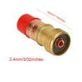 thumbnail image 3 of Motor Genic 5pcs Tig Welding Torch Stubby Gas Lens 4Gl332 (3/32") For 17/18/26, 3 of 12