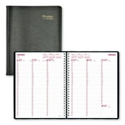 Brownline Essential Collection Weekly Appointment Book 11 x 8.5 Black 2021 CB950BLK