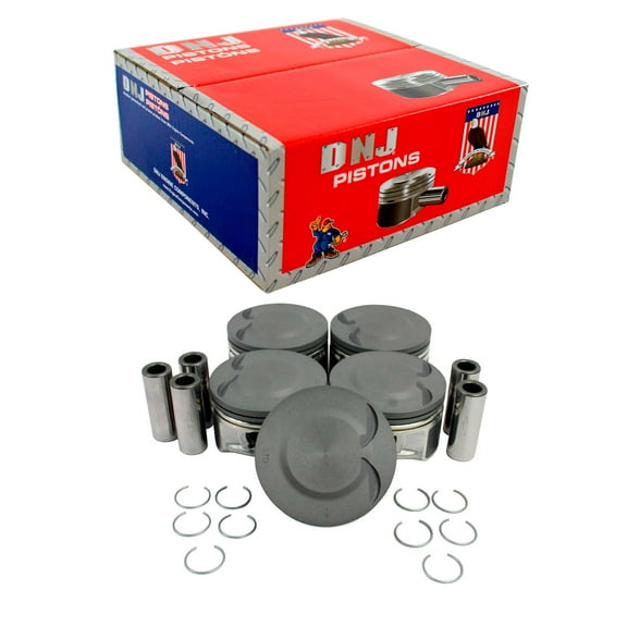 DNJ P4264 Comp. Piston Set Fits Cars & Trucks 00-10 Volvo C70 S40 S60 S70 2.4L L5 DOHC