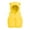 Yellow, variant on KICILVS Girls Puffer Vest Zip Up Hooded Sleeveless Jacket with Pockets for Fall and Winter Warm Waistcoat 4-15 Years
