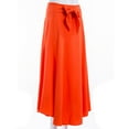 thumbnail image 6 of Womens High Waist Flared Pleated Long Dress Gypsy Maxi Belted Skirt Full Length, 6 of 6