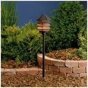 Kichler Three Tier 9.5" High 120V Textured Bronze Modern Path Light