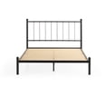 thumbnail image 3 of Rest Haven Lancaster Metal Queen Platform Bed, Black, 3 of 13