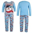 thumbnail image 3 of Family Matching Pajamas Christmas Sleepwear Long Sleeve Sleep Shirt with Snowman Print Soft Loungewear Pjs Set, 3 of 7