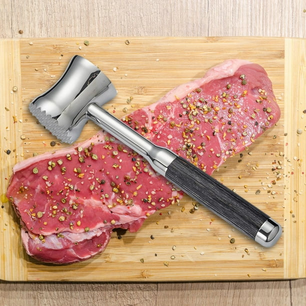 , Regalos de Cocina Multiusos, Mazo con Mango Ergonómico, para Golpear Carne de Filete de Pescado de Aves BLESIY Ablandador de carnes