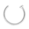 thumbnail image 4 of Non-Piercing Jewelry - Clip-On Nose and Lip Rings with Stainless Steel Finish, 4 of 8