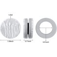 thumbnail image 2 of 6 Pairs Magnetic Curtain Weights Magnet Shower Curtain Drapery Weights Magnet Tablecloth Magnets Window Curtain Pendant Weights for Shower Curtain Liner to Stop from Blowing, 2 of 7