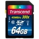 thumbnail image 1 of Tarjeta de memoria Transcend SDXC 64GB Class 10 UHS-1 45MB/s, 1 of 2