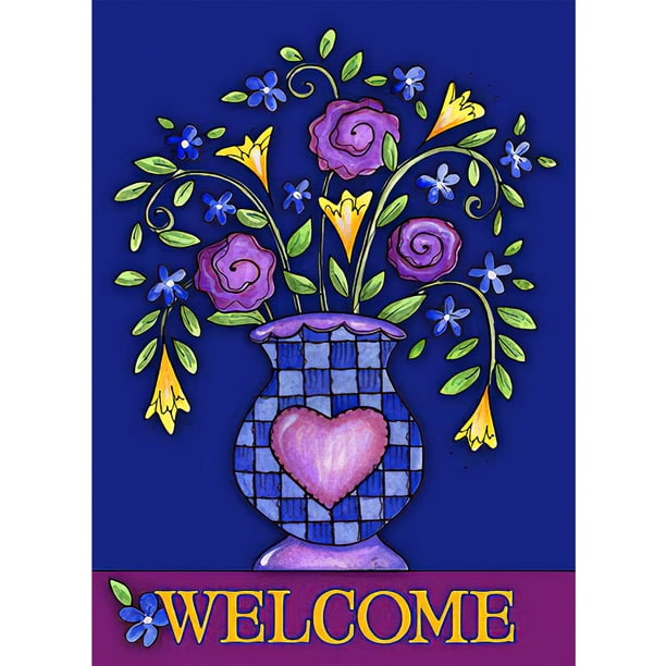 Taladro de pintura de diamante (DB1181) 5D DIY palabra de bienvenida imagen de pared redonda completa 50x70cm Hugtrwg Para estrenar