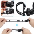 thumbnail image 4 of YiePhiot EZ Pass Suction Cup Car Mount with Adjustable Rubber Strap for Toll Transponders, 4 of 7