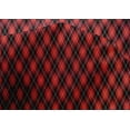 thumbnail image 4 of oneOone Cotton Silk Red Fabric Argyle Check Quilting Supplies Print Sewing Fabric By The Yard 42 Inches Wide, 4 of 4