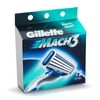 Gillette MACH3 Shaving Cartridges - Pack of 12 Cartridges