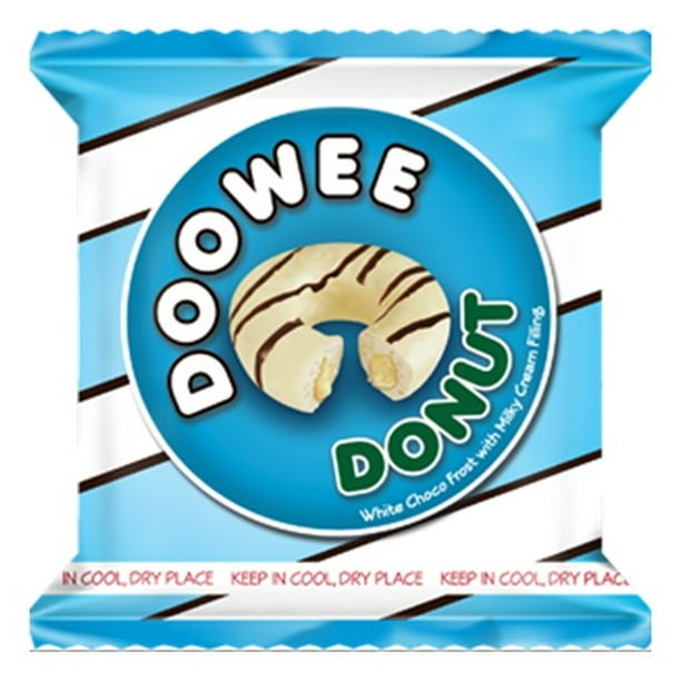 Rebisco Doowee White Chocolate Donut