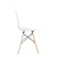 thumbnail image 3 of Heavenly Collection White Wood Chair, 3 of 6