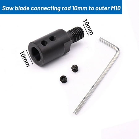 

GLFILL 1 Set M10 Bushing Saw Blade Connecting Shaft For Saw Blade Connection Joints