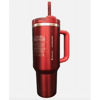 Stanely x Starbucks 40 oz Holiday 2023 Tumbler Mug Red