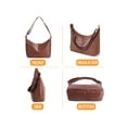 thumbnail image 4 of LAVA Large Capacity PU Leather Tote Bag for Women, Adjustable Crossbody Shoulder Bag, 4 of 7