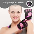 thumbnail image 4 of par de guantes de fitness, equipo deportivo para hombres y mujeres, ejercicio con mancuernas, levantamiento de guantes de medio dedo, entrenamiento Zhivalor BST3058074-3, 4 of 5