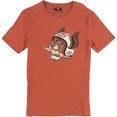 thumbnail image 1 of Frye Mens Short Sleeve Crewneck Graphic T-Shirt, darkorange, S, 1 of 2