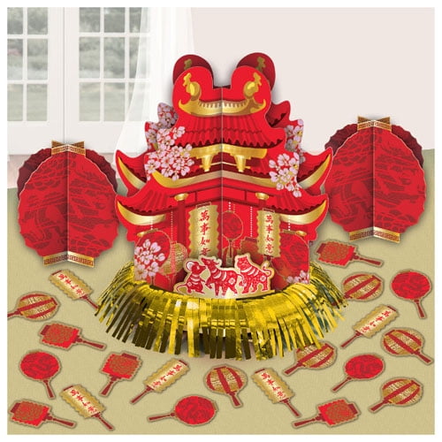 Amscan Chinese New Year Table Decorating Kit (23pc)